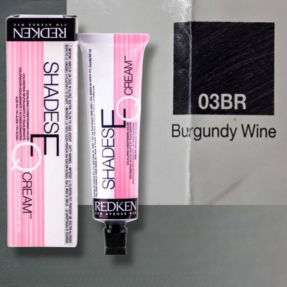 Redken Shades EQ Cream Equalizing Conditioning Color 03BR Burgundy Brown